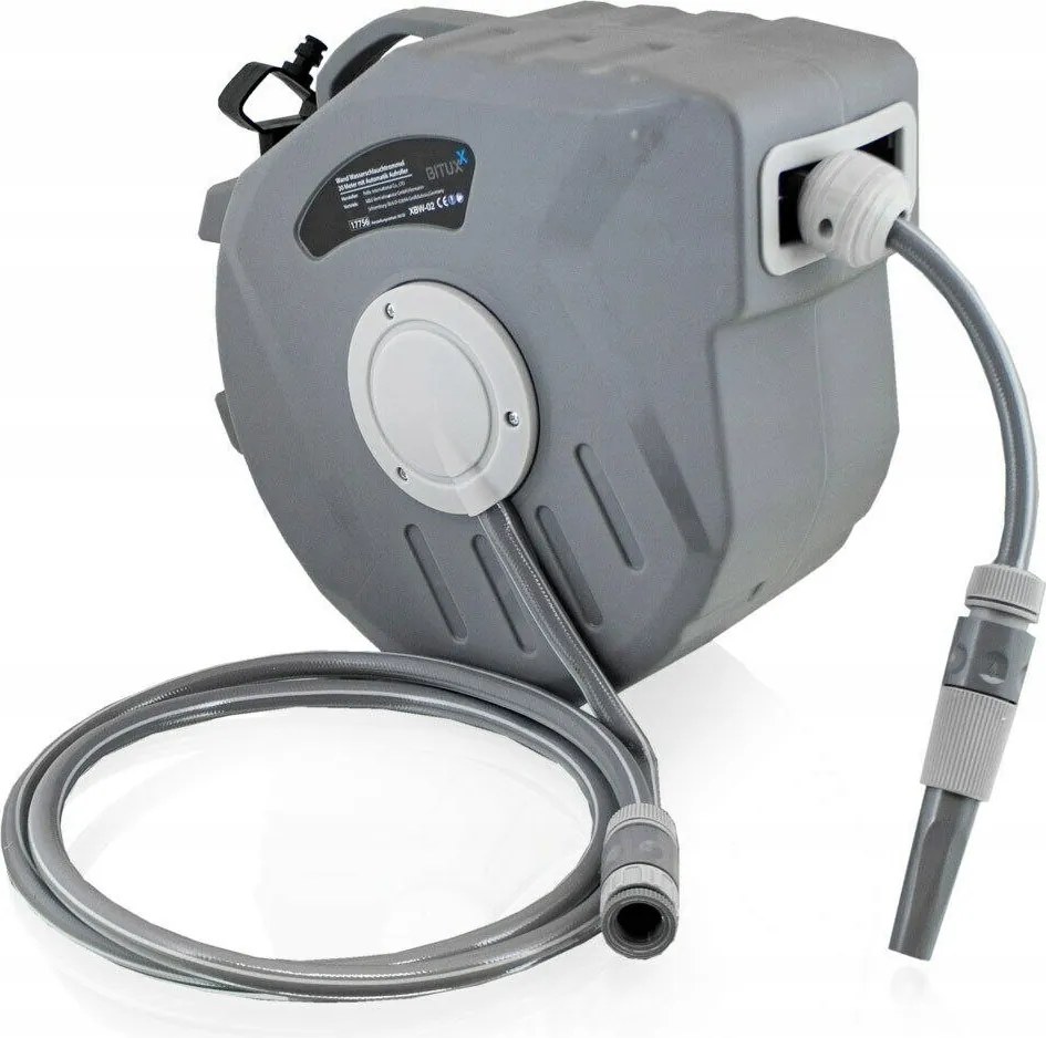 Kerti Dobtömlő Automata Fali Tekercselő 20M