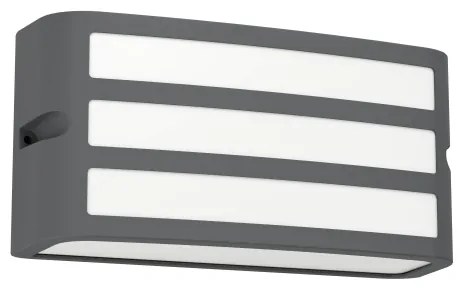 Eglo 900811 -Kültéri fali lámpa CAMARDA 1xE27/40W/230V antracit IP54
