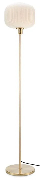Soleil fehér állólámpa aranyszínű konstrukcióval - Markslöjd