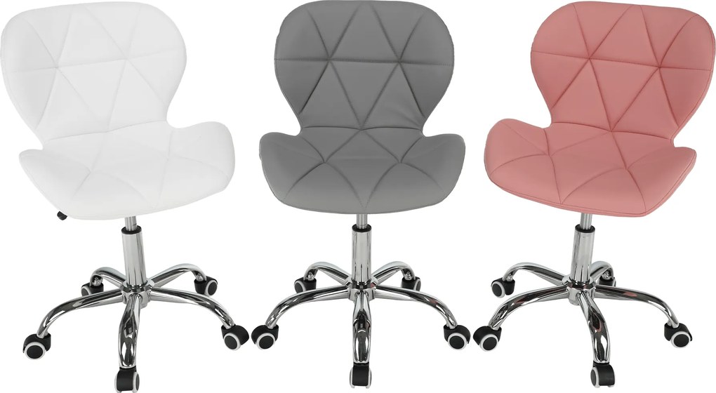 Irodai fotel, szürke/króm, ARGUS NEW