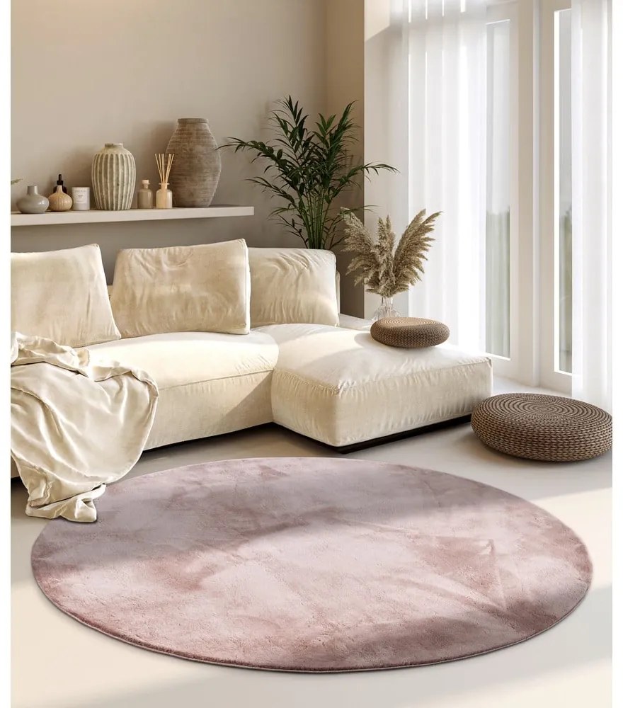 Törtrózsaszín kerek szőnyeg ø 200 cm Leon – Villeroy&amp;Boch