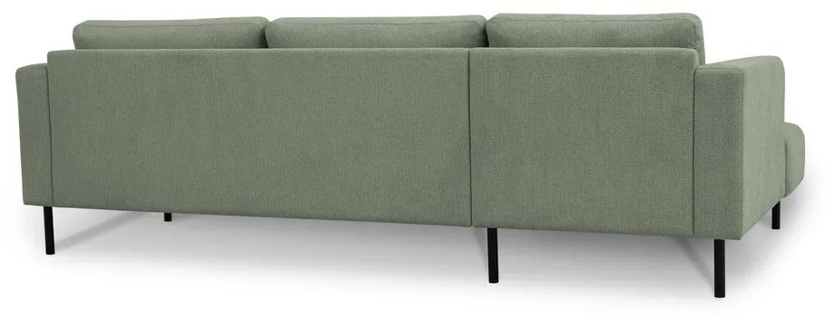 Zöld sarokkanapé (bal oldali) Hero – Scandic