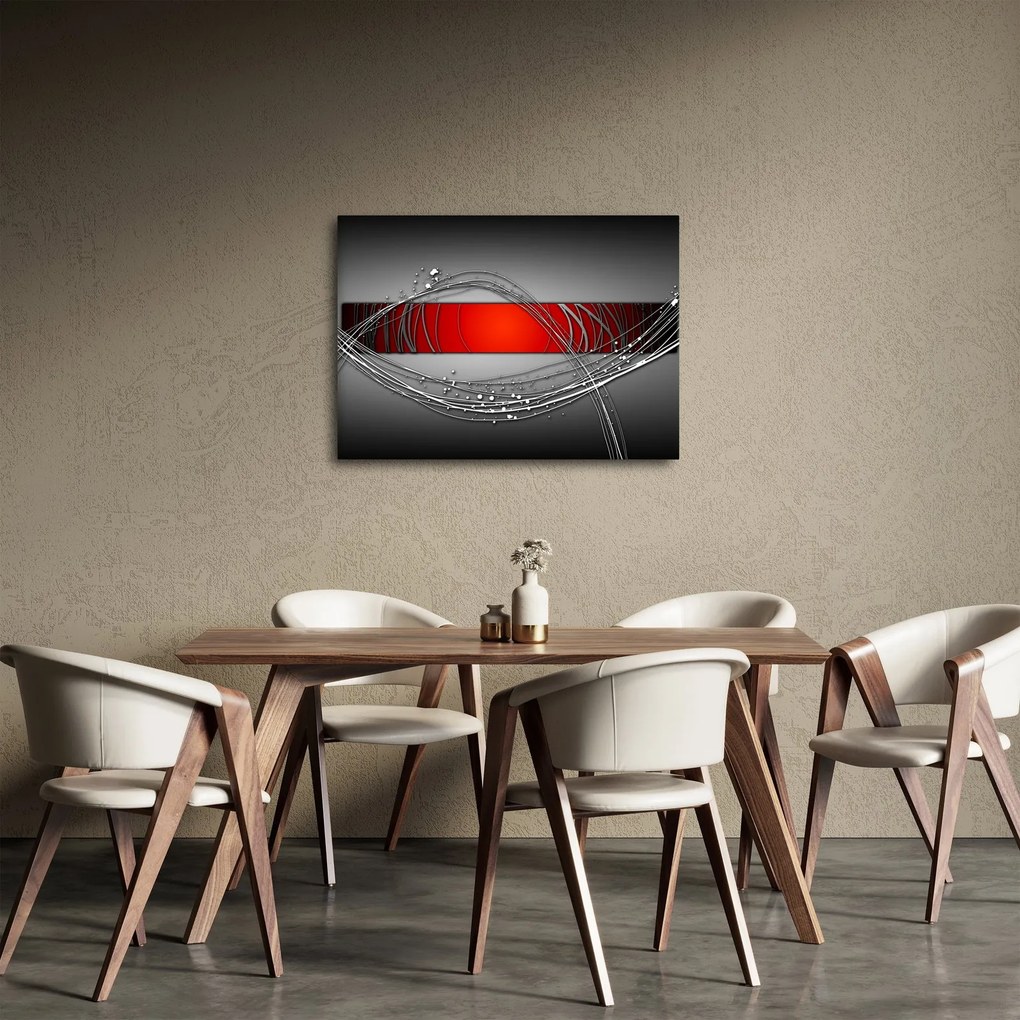 Absztrakt kép (70x50 cm)
