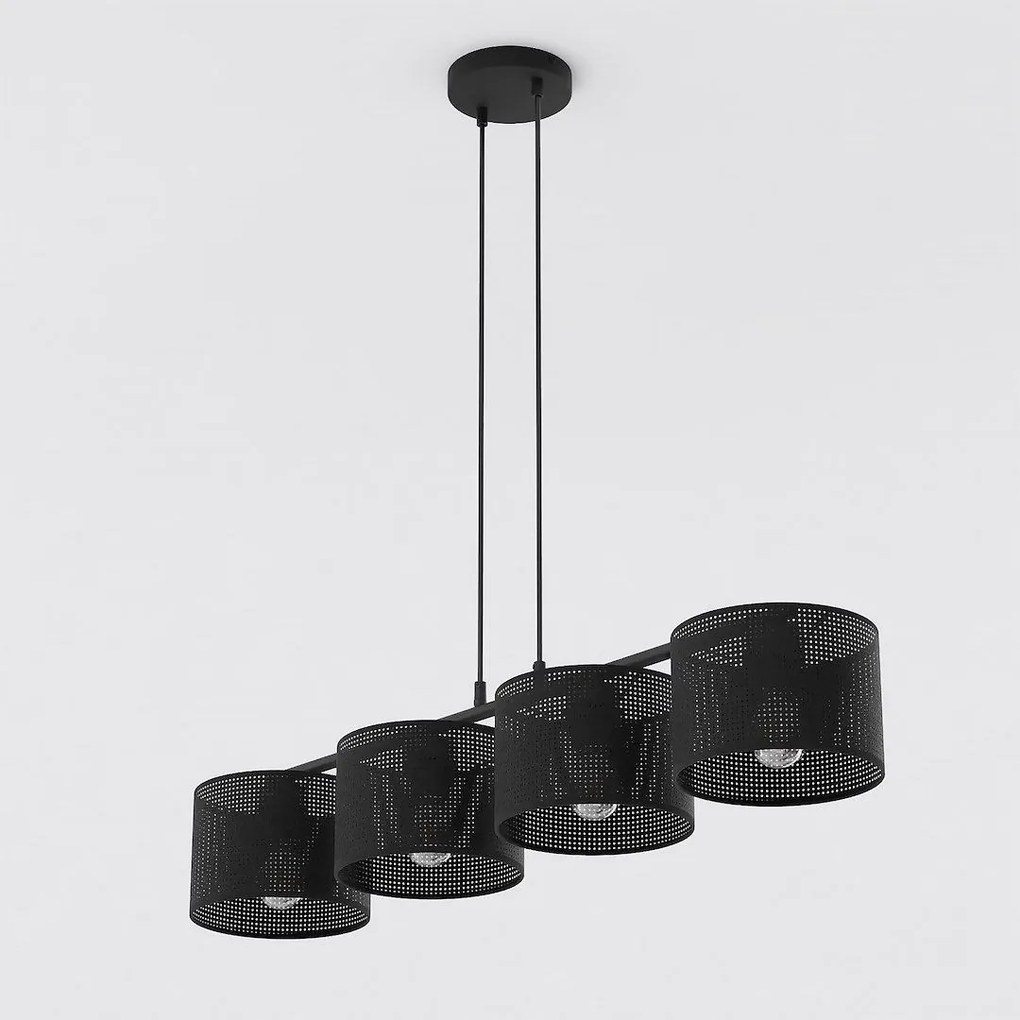 Emibig modern függeszték lux fekete emi1670/4