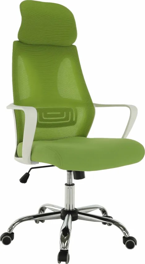 Irodai szék, zöld/fehér, TAXIS