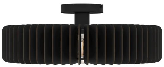 Eglo 900831 - Mennyezeti lámpa PALOMBAIA 1xE27/40W/230V fekete