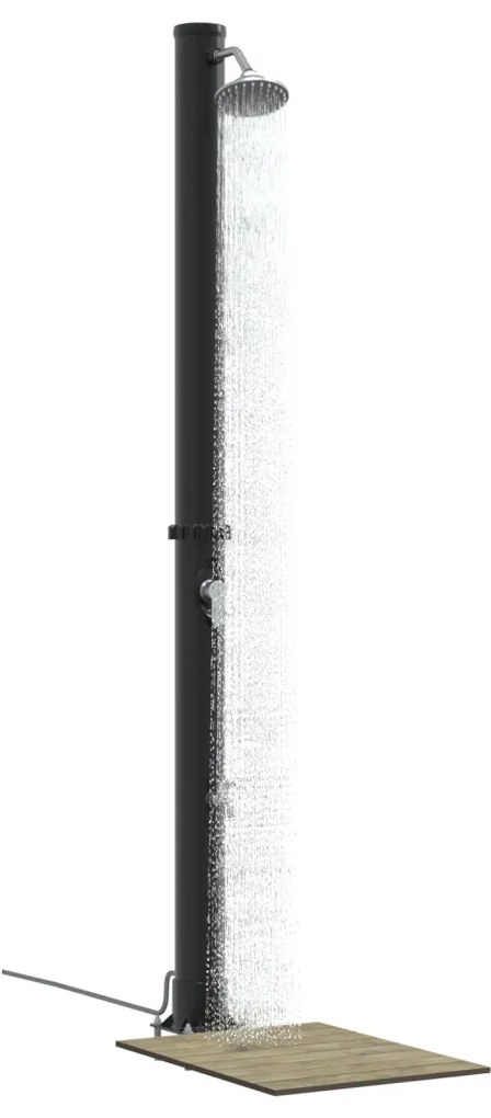Kültéri Napelemes Zuhany Csapteleppel 217 cm 20 L