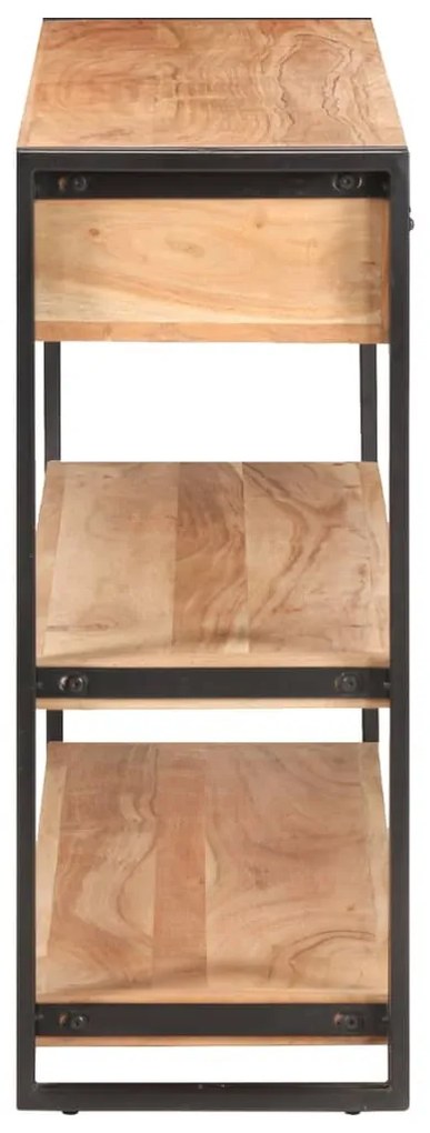 tömör akácfa komód 120 x 30 x 75 cm