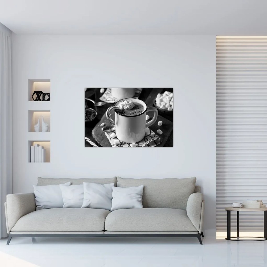 Kép - Karácsonyi forró csokoládé (90x60 cm)
