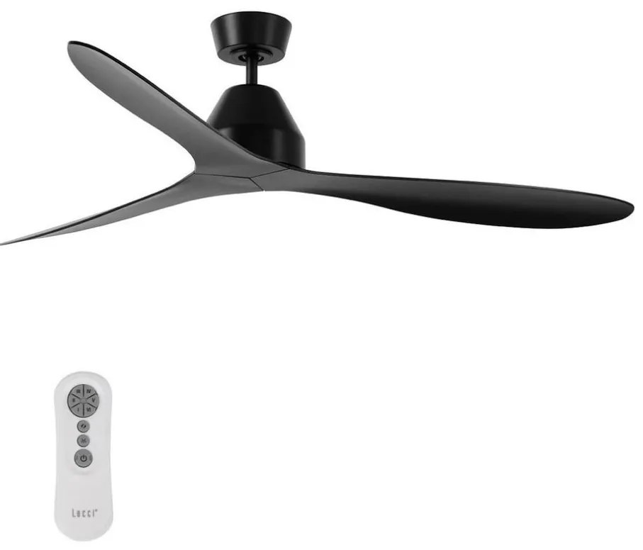 Lucci Air 213041 - WHITEHAVEN mennyezeti ventilátor fekete, DO-val