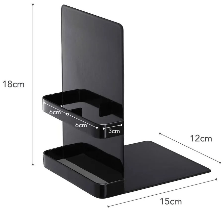 Tower fekete könyvtámasz - YAMAZAKI