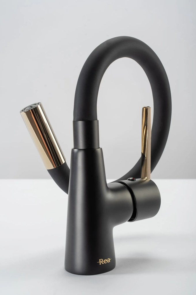 Konyhai csaptelep Rea ICON Black/Gold