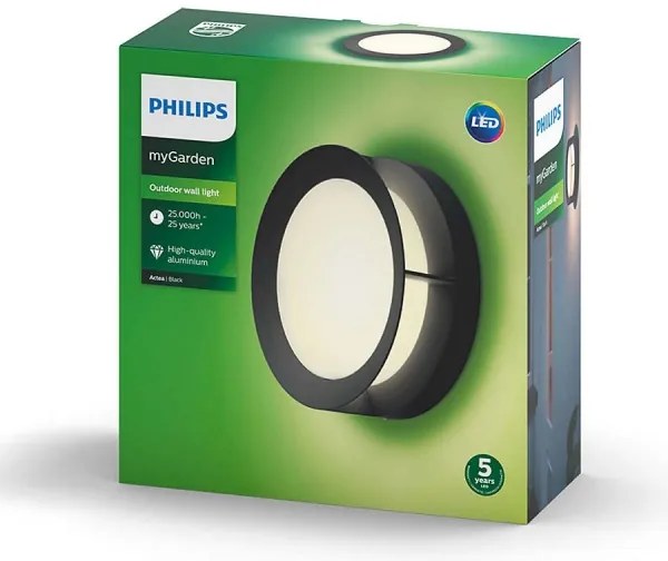Philips 17390/30/P0 - LED Kültéri lámpa MYGARDEN ACTEA LED/12W/230V IP44