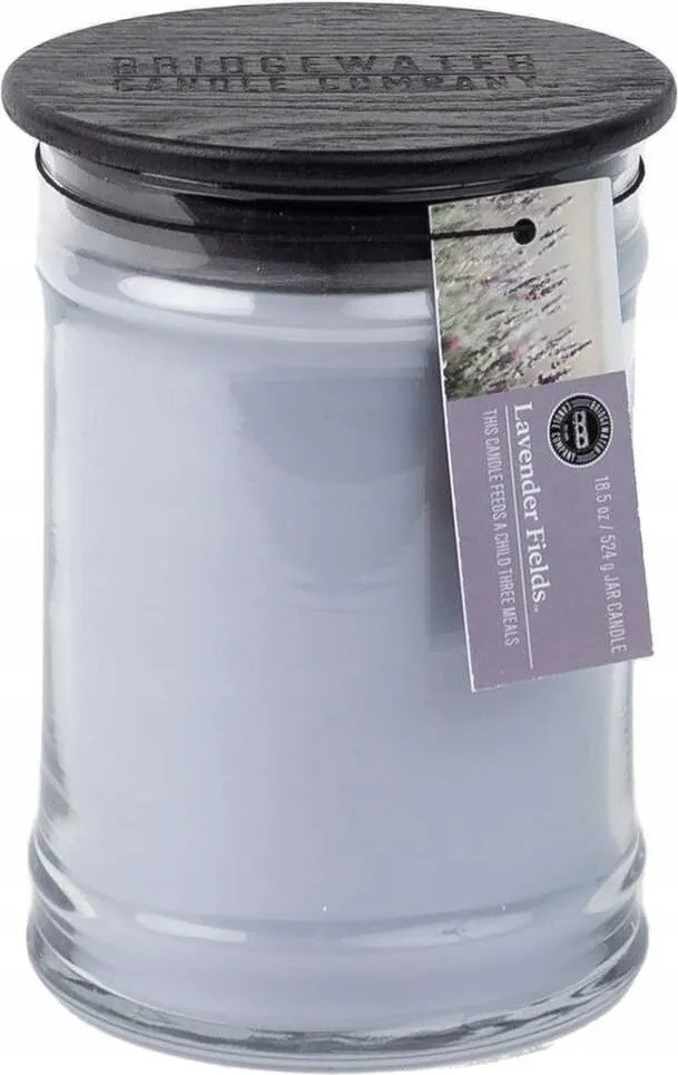 Lavender Fields illatgyertya 250g Bridgewater Candle