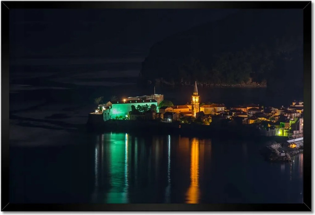 Bekeretezett poszterek 60x40 Kilátás az óvárosra