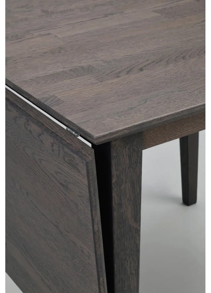 Tölgyfa bővíthető étkezőasztal 80x80 cm Filippa - Rowico