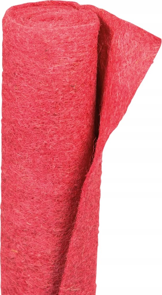 Jutafilc szőnyeg, növényvédelem a hideg ellen 50 x 150 cm, piros