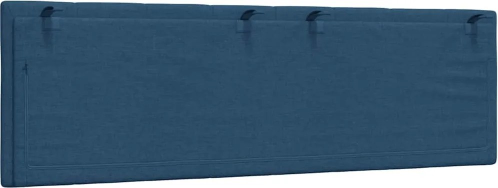 kék szövet fejtámla párna Hanko 160 cm