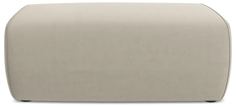 Bézs bársony lábtartó Kapua – Makamii