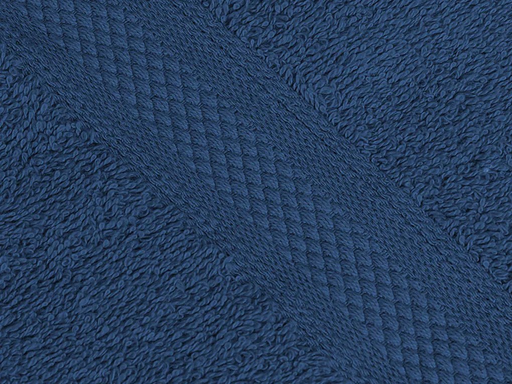 CLARYSSE ELEGANCE törölköző 60x110 cm sötétkék, 100% pamut