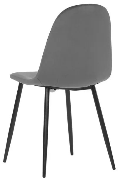 Szürke Bársony Étkezőszék. CT-971 GREY4