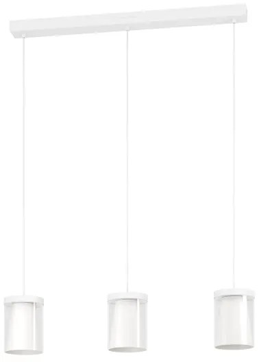 Eglo 901122-LED RGBW Dimmelhető csillár zsinóron CHIUSELLO-Z 3xLED/3,7W/230V fehér