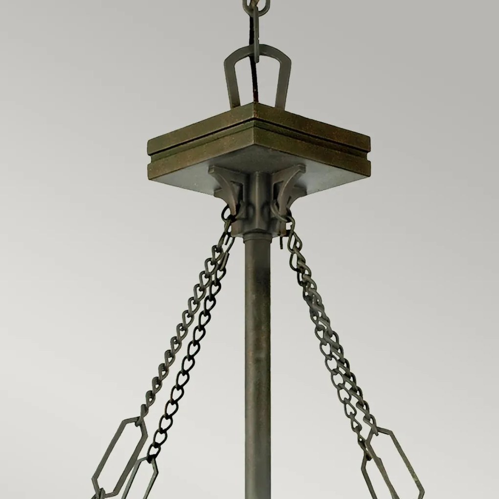 Quoizel INGLENOOK QZ-INGLENOOK-P-B Függőlámpa 3x60W/E27