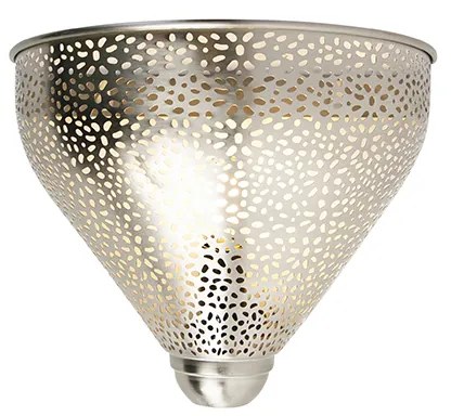 Keleti fali lámpa acélból - Sinbad