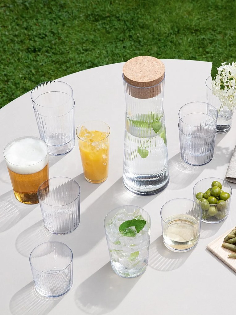Üveg (nagy) Gio Line, 320 ml, átlátszó, 4 db-os készlet - LSA International