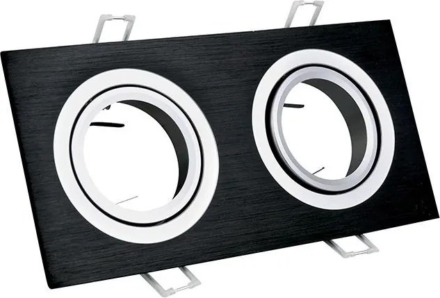 Polux SOUTH 302144 Beépíthető spotlámpa 2x8W/GU10 IP20
