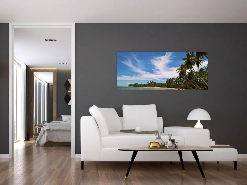 Kép a strandról (120x50 cm)