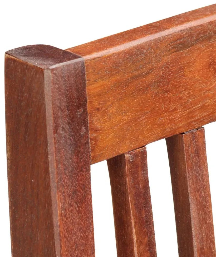 4 db tömör mangófa étkezőszék