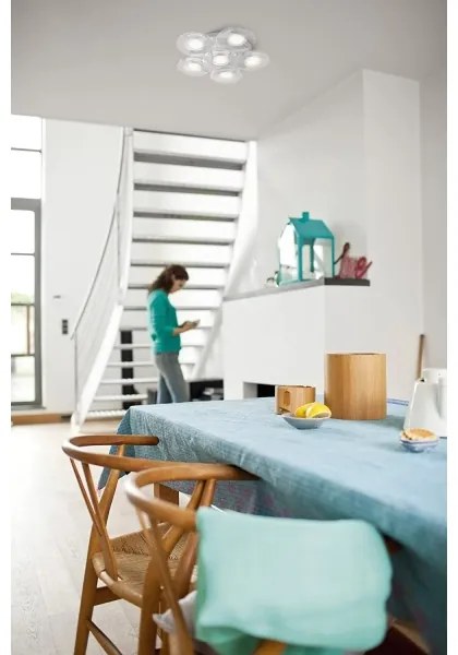 Philips 40970/48/16 - Mennyezeti LED lámpa VAGA 6xHighPower LED/2.5W/230V