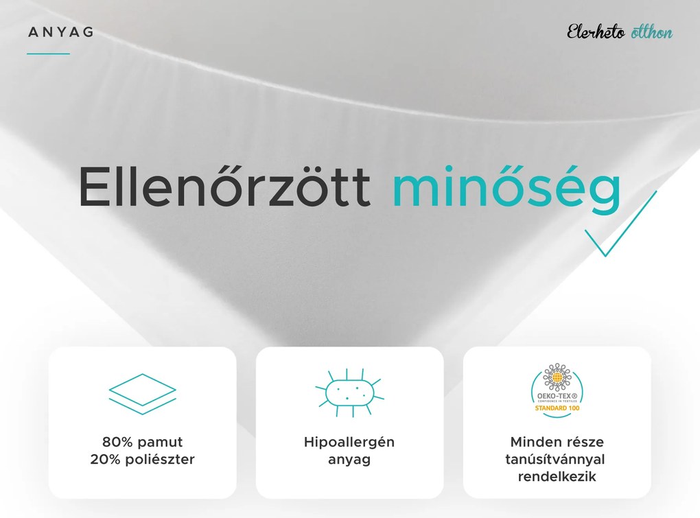 Vízálló frottír matracvédő GUARD 60 x 120 cm