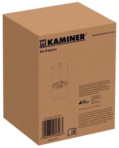 Kaminer Füstmentes, szabadon álló biokandalló házba és teraszra - KAMINER 00026300