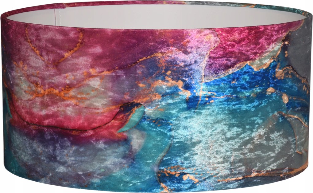 Design lámpaernyő Feltekerhető Szélek henger cső 40 cm E27 Geody 02 Panca