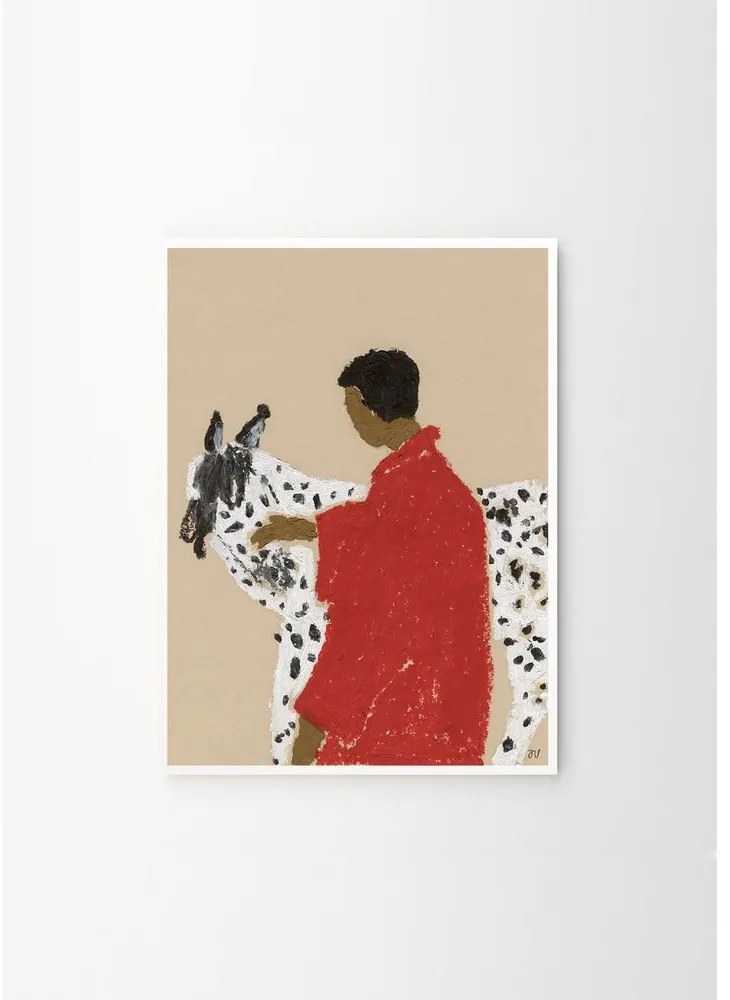 Poszter 30x40 cm Spotted Horse – Isabelle Vandeplassche – The Poster Club