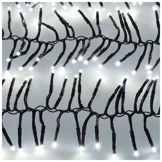 Solight 1V11-W - LED Karácsonyi lánc 576xLED/8 funkció 8m IP44 hideg fehér + távirányító