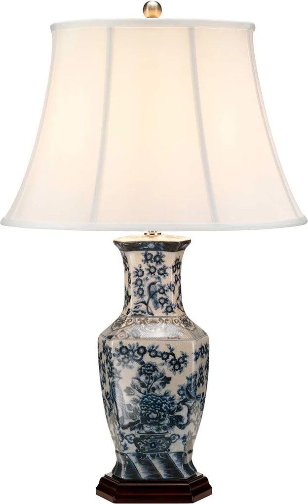 Elstead klasszikus asztali lámpa blue ekrü elsblue-hex-tl