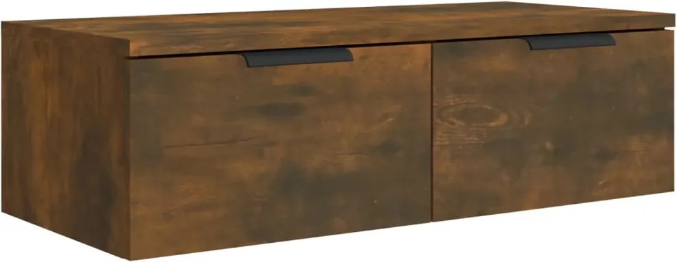vidaXL füstös tölgy színű szerelt fa faliszekrény 68 x 30 x 20 cm