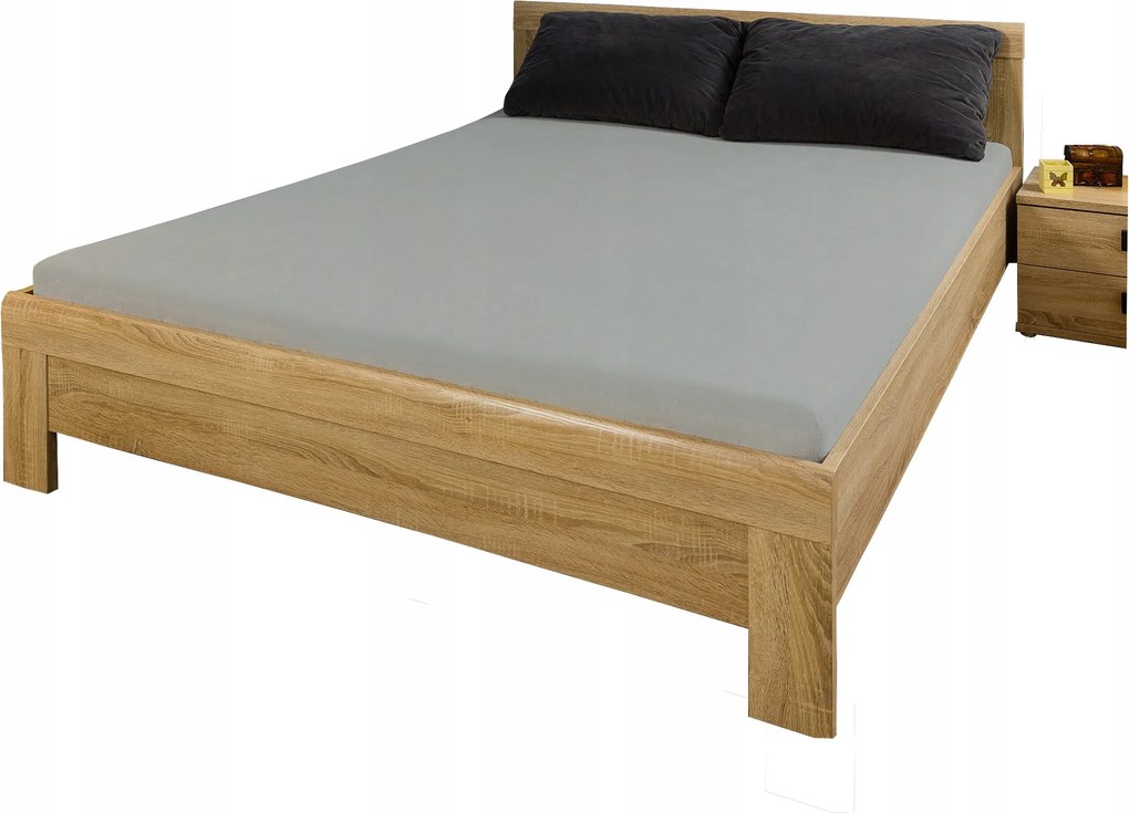 Frottír lepedő gumis topperrel 180x200x8 cm 35 szín