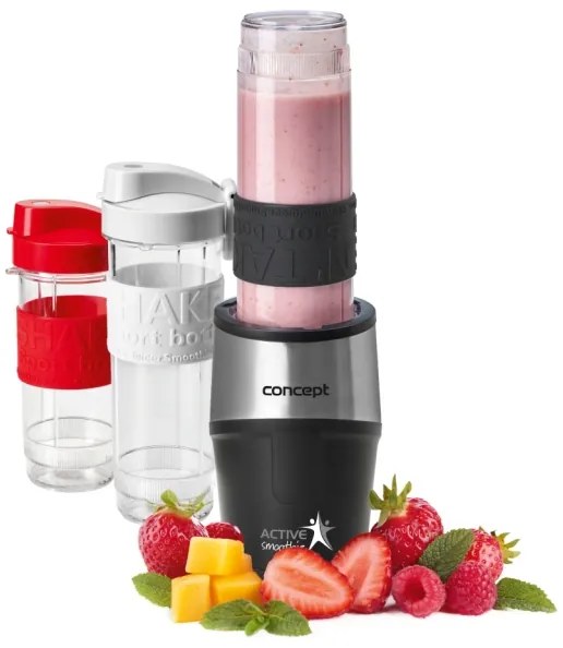 Concept SM3385 - Smoothie turmixgép kiegészítőkkel ACTIVE SMOOTHIE 500W/230V fekete