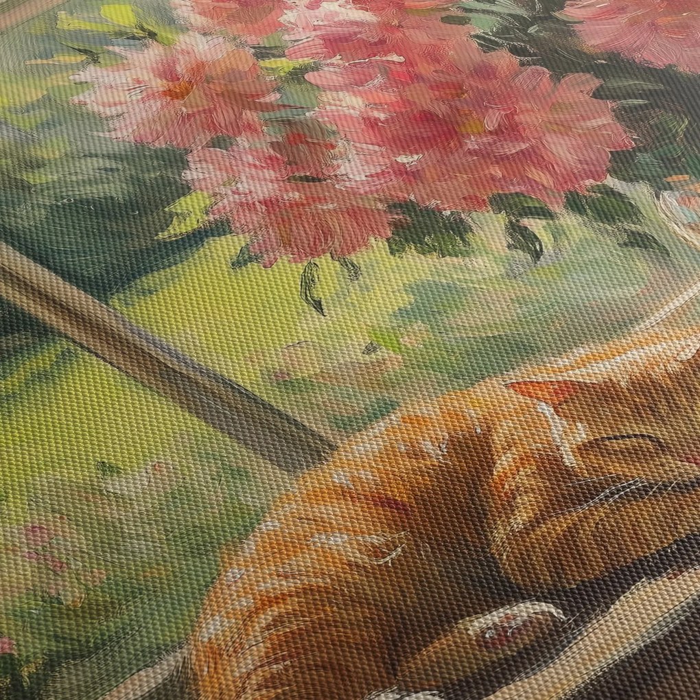 Kép - Macska az ablakban (90x60 cm)
