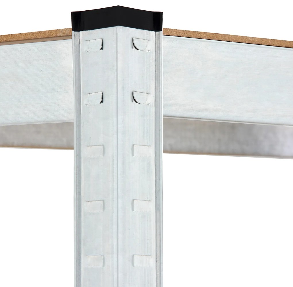 monzana® Polc 170x75x30 cm - 4 polc