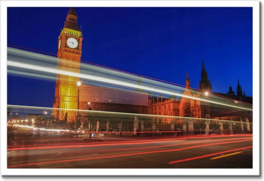 Poszterek 60x40-es keretben A londoni óratorony Big Benje mellett