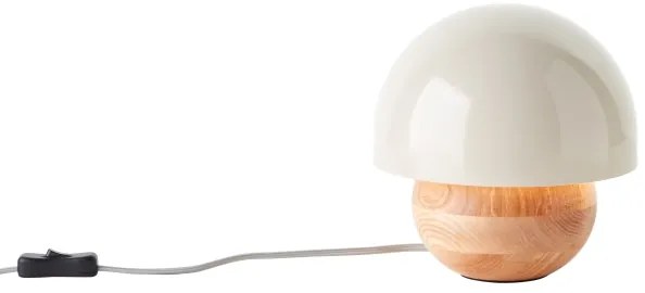 Brilliant - Asztali lámpa NALAM 1xE14/40W/230V szürke/kőris