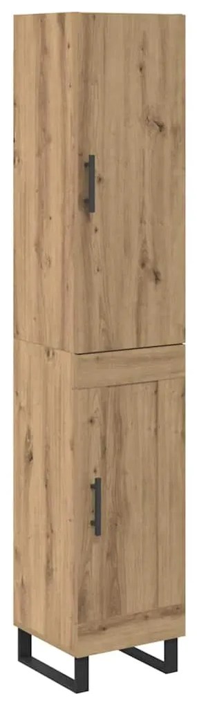 Magasfiú Artisan tölgy 34,5 x 34 x 180 cm Faanyag