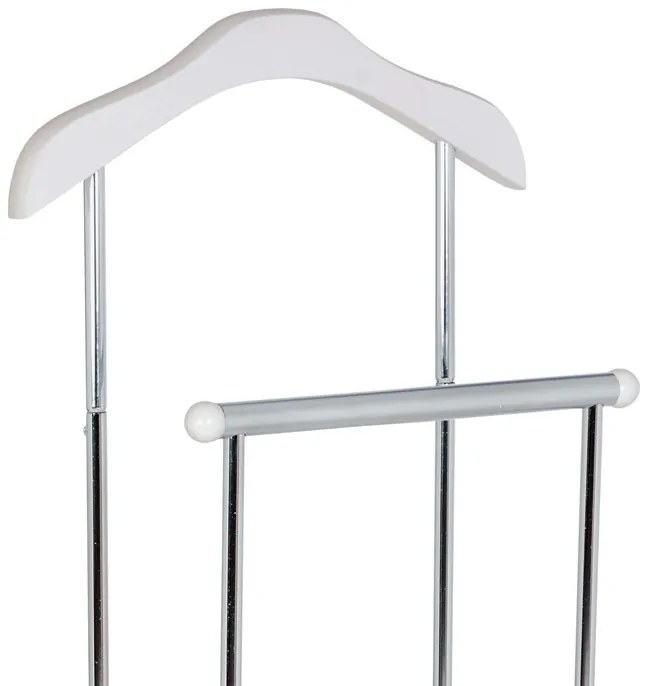 Praktikus szobainas fehér-króm színben – 84444