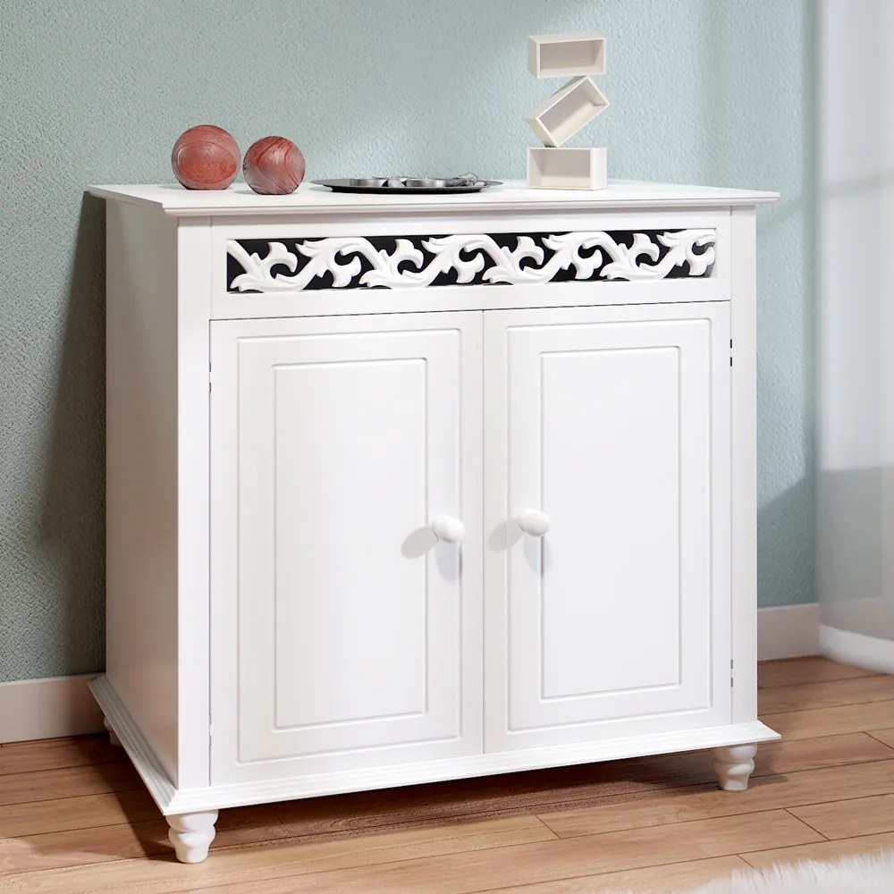 Casaria® Dresser Decor - fehér