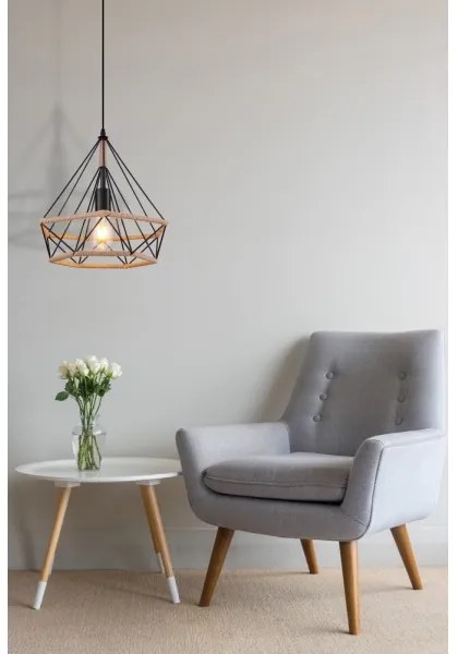 Globo 69029 - Csillár zsinóron ULLEU 1xE27/60W/230V